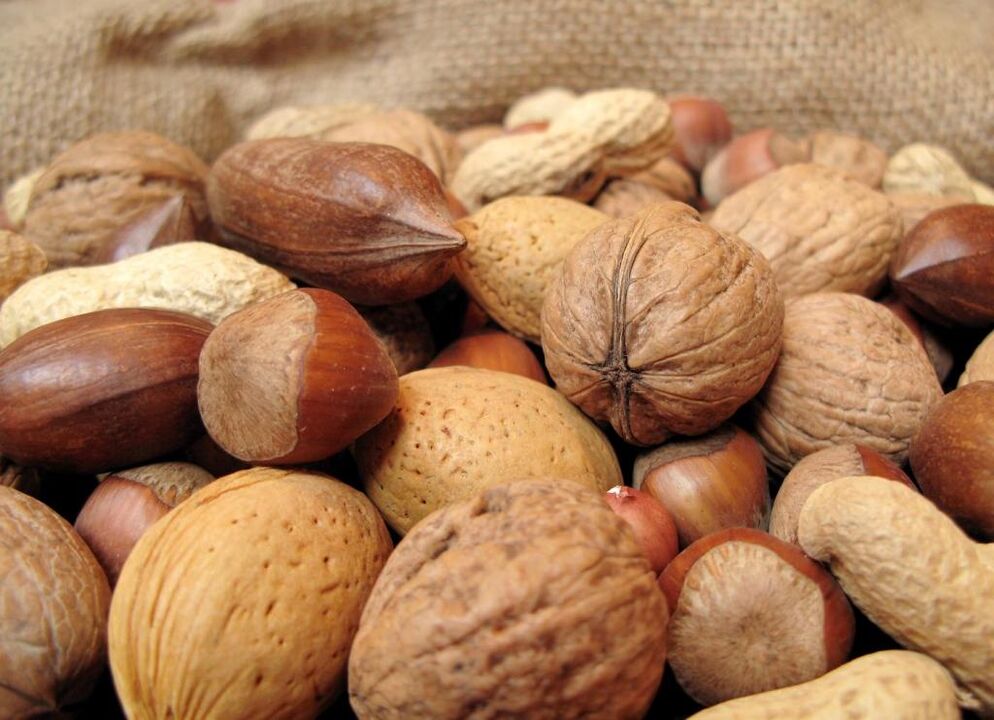 ořechy pro stimulaci potence